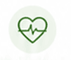 Heart Health Ayurveda banner showing Ayurvedic herbs, natural ingredients, red heart symbol and traditional wellness support for healthy blood circulation and cholesterol balance.